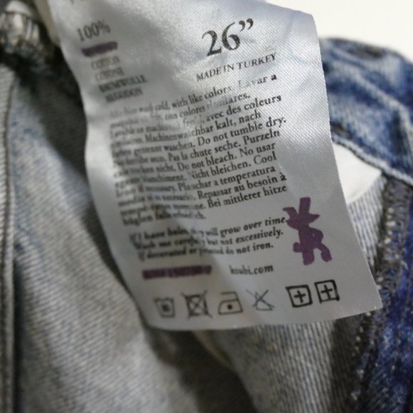 Kith x Ksubi womens shorts collab (size 26) - Picture 7 of 7